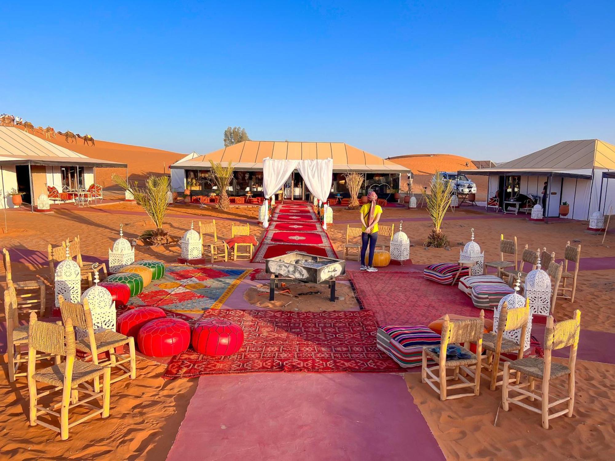 ホテル Luxury Berber Style メルズーガ エクステリア 写真